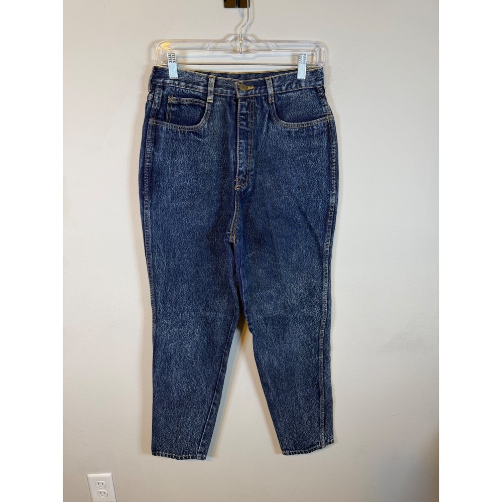Rio Women Jeans Vintage High Rise Acid Wash Blue 11